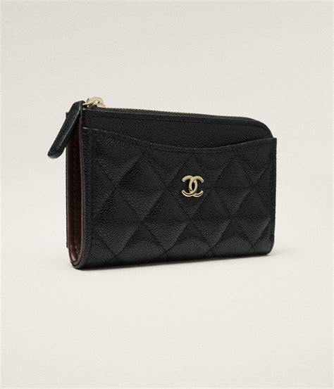 chanel c3906 card holder|Classic zipped card holder .